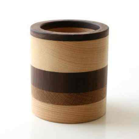 ペン立て 木製 ペンスタンド 【2種】