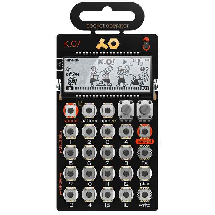 PO-33 K.O! ポケットサイズのサンプラー