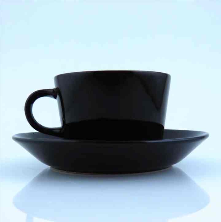 Kilta/キルタ ティーカップ&ソーサー ブラック