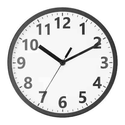 ステップ秒針 掛け時計 クレア23ST