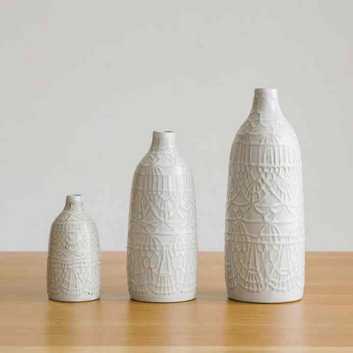 フラワーベース Doily