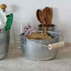 豆バケツ トタン 小さい