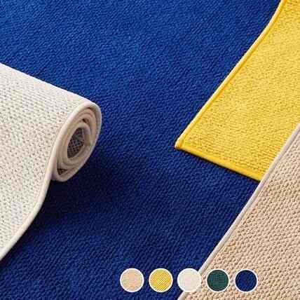 ウォッシャブル ポイント ラグ［4色］