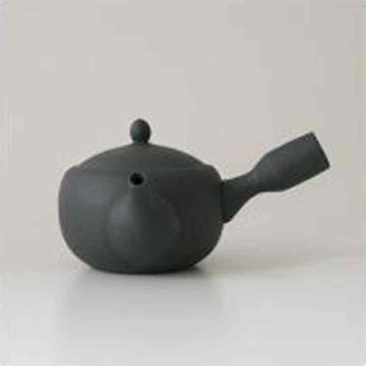 急須 杏 329cc 黒練