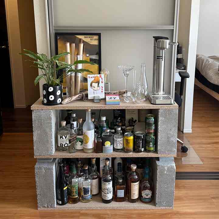 変わり映えしないウイスキーラック🥃
#ウイスキーラック
#ディスプレイラック
