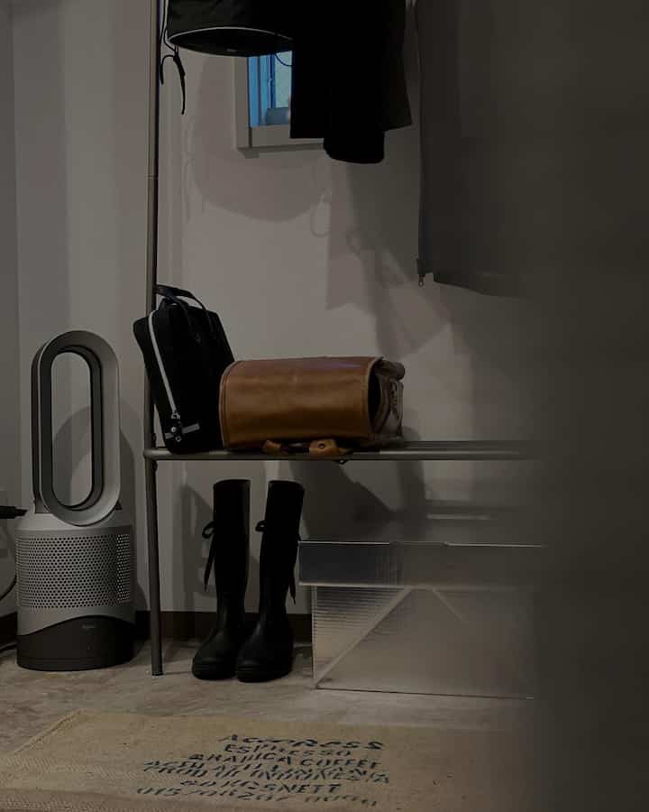 #ランドセルラック 
#ウォールシェルフ 
#玄関収納