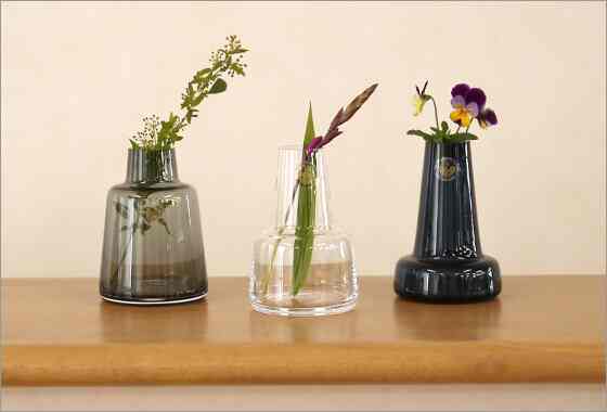 フローラ フラワーベース 12cm［3種］