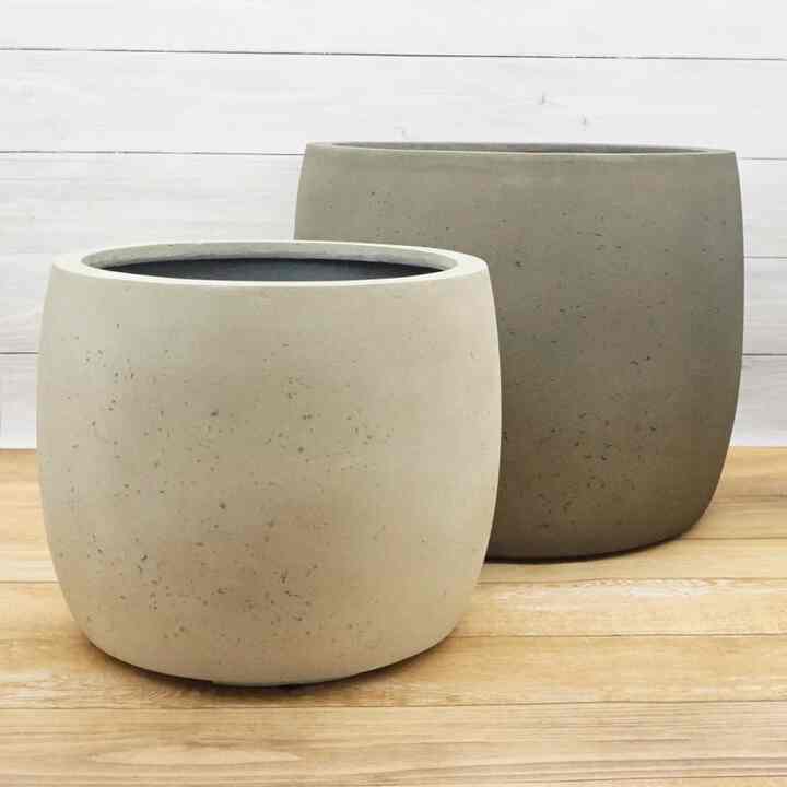 植木鉢 おしゃれ 軽い モードライトバレル S