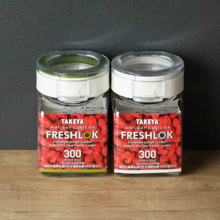 保存容器 300ml フレッシュロック 角型［3色・8サイズ］