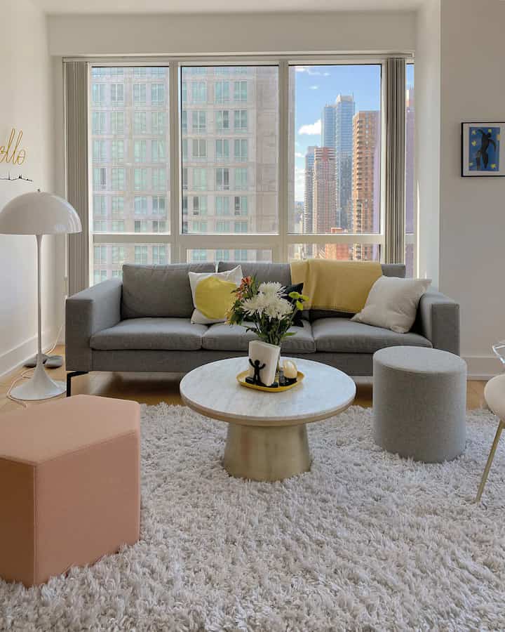 A sun-drenched living room corner. ☀️✨ #SunlitSpace #CozyCorner #BrightInteriors