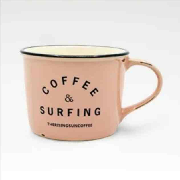TRSC オリジナル マグ 『coffee & surfing』 