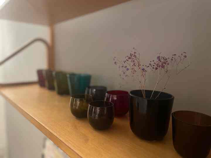 Kumpulkan kacamata Nuutajärvi ♡
Kacamata Coron dan Marui Sara Hopea telah bergabung dengan grup (^^) Warnanya sangat indah ✨

#kaca
#antik  
#Koleksi
#Nordik
#Interior Skandinavia
#hobi
#Rak pajangan