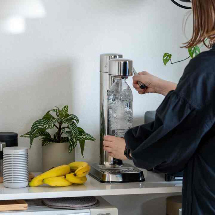 #aarke #あたらしい習慣
生炭酸水☺️美酢を炭酸水で割って飲み始めました🤤