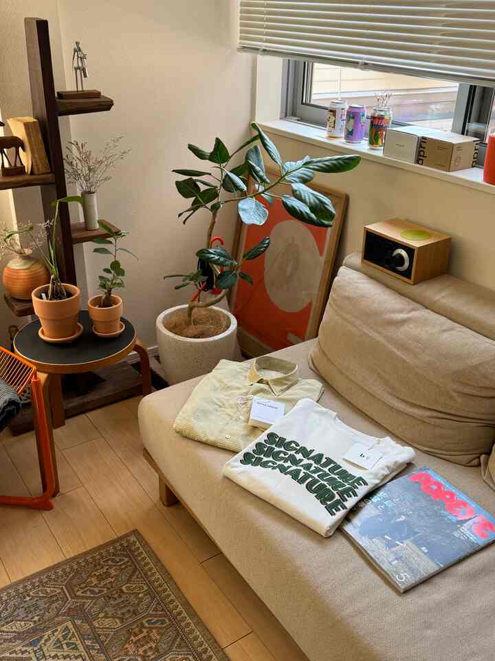 こちらも模様替え👕

#リビング #1LDK #春 #夏 #春夏 #春夏コーデ