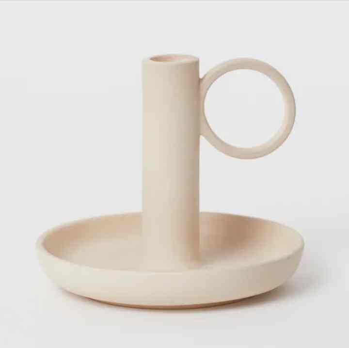 ストーンウェアキャンドルスタンド