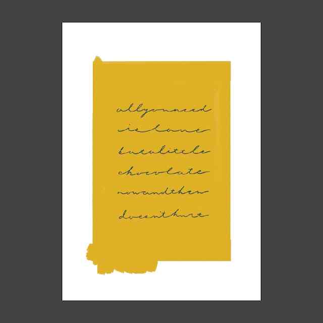 愛とチョコレート / T042 / 北欧ポスター