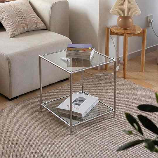 Stainless Modular Side Table Cube サイドテーブル