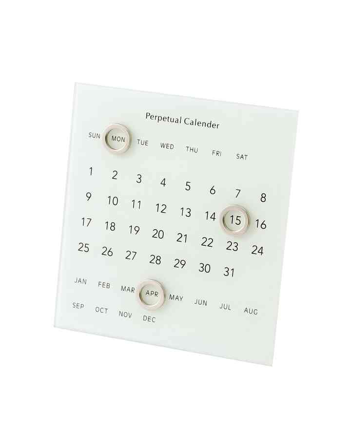 万年カレンダー／retro natural interior