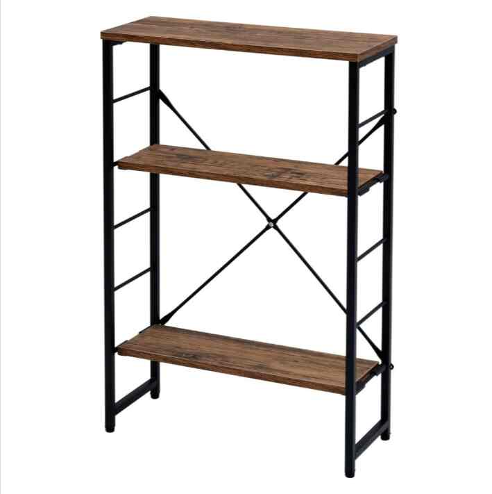 棚を動かせる コンソールテーブル スリム［2色］