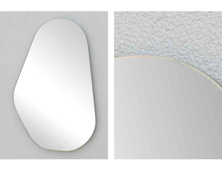 かがみのカタチ シウ ウェーブミラー