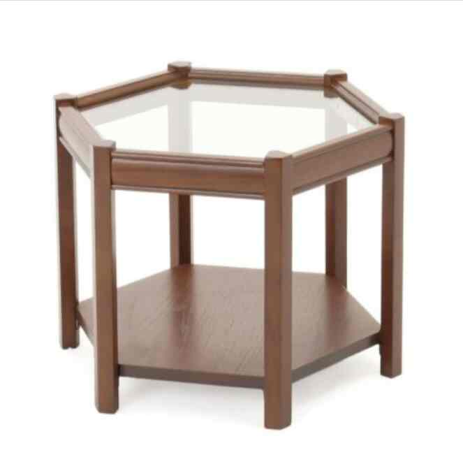 BROOKS HEXAGON テーブル/ガラス