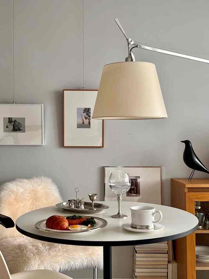 Enjoying a solo meal at a small table 🍽️✨ #SoloDining #TableForOne #HomeCooking