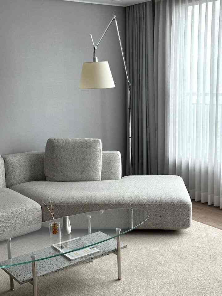 The allure of simplicity in our living room. 🛋️✨ #SimpleElegance #MinimalistChic #LivingRoomGoals