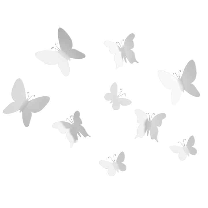 ウォールデコ マリポサ 9個セット
