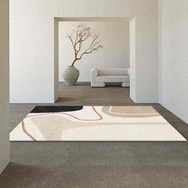 ラグマット 120x160 洗える 多色選