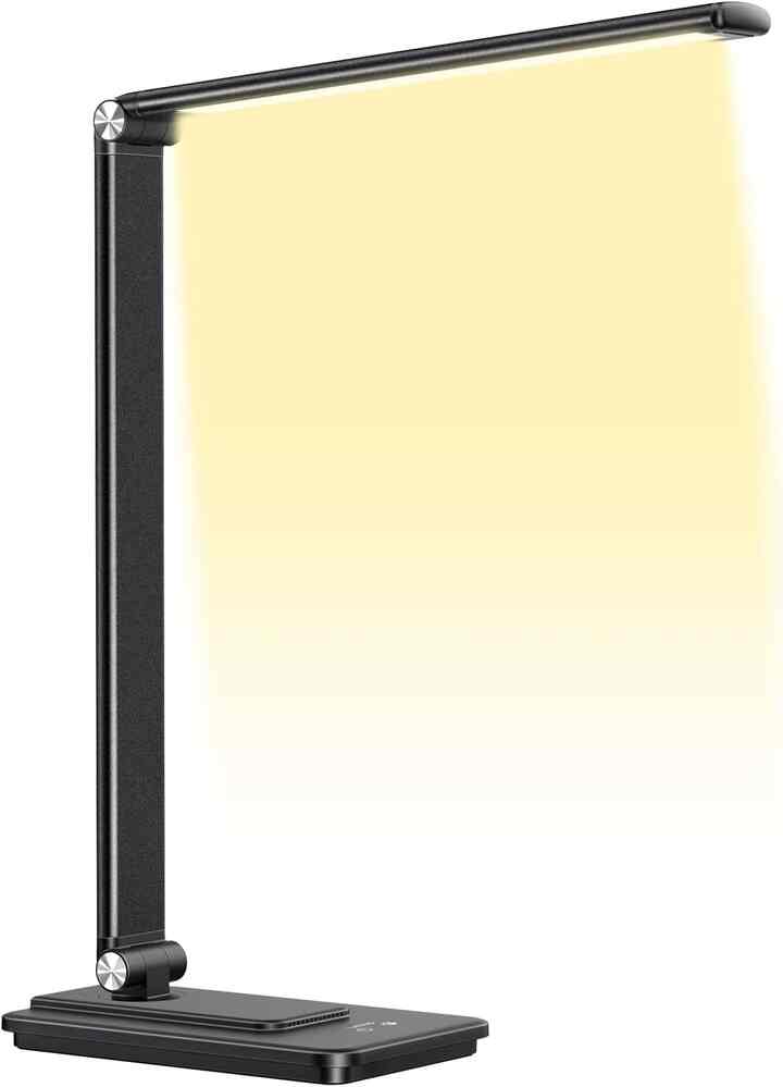 デスクライト 明るい ledライト 5段 USB給電式