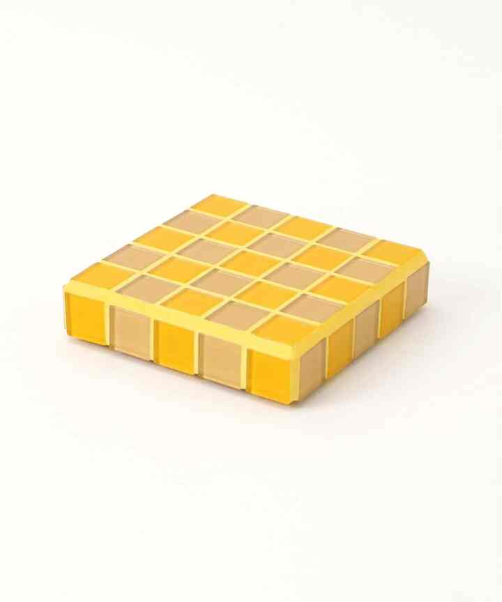 GLASS PLATE M アクセサリー トレイ M  【4colors】