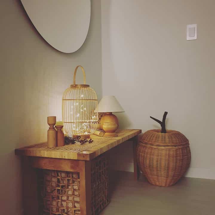 A hallway filled with warmth and coziness. #WarmWelcome #CozyCorridor #HallwayCharm
