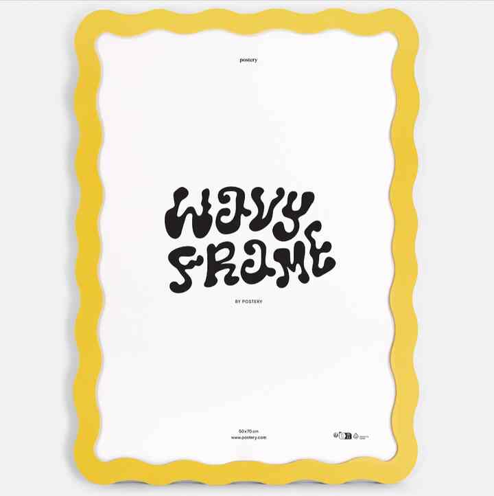 Wavy Frame Yellow フレーム