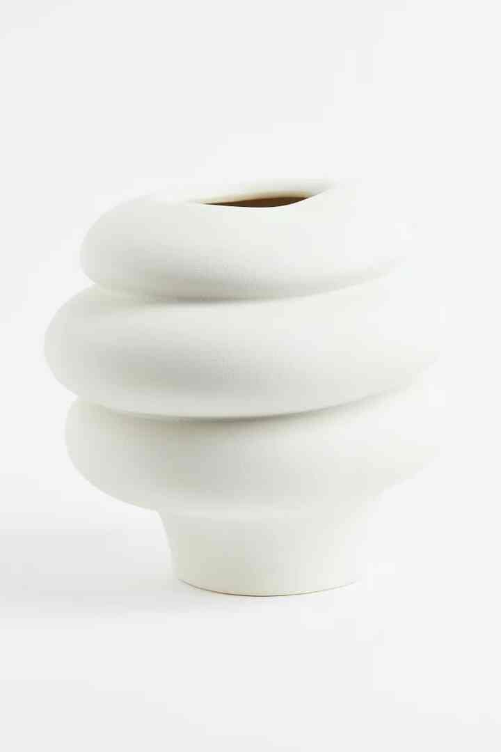 ストーンウェアフラワーベース