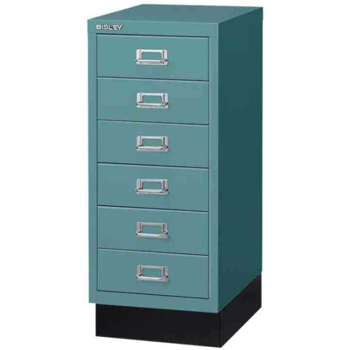 29/6 - ビスレー A4 キャビネット 引き出し6段 リモートワークデスク［11色］