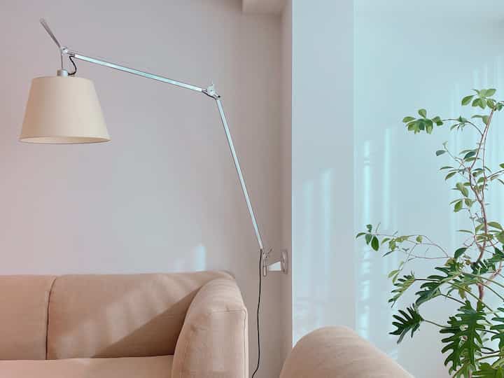 Maximizing space utilization with wall lamps. #SpaceEfficiency #WallLighting #FunctionalDecor