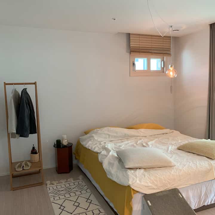 A room filled with minimalist charm. #MinimalistVibes #SimplicityWins #CleanAndSimple