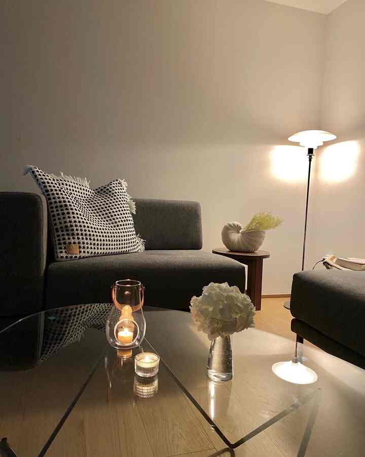 Lighting candles to unwind and release the day's stress. #CandleTherapy #RelaxationRoutine #StressRelief