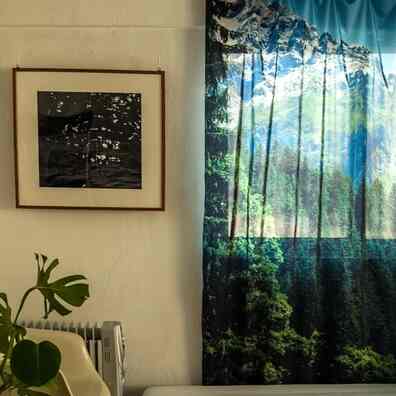 景観のための純粋なチュールカーテン［8色・7サイズ］