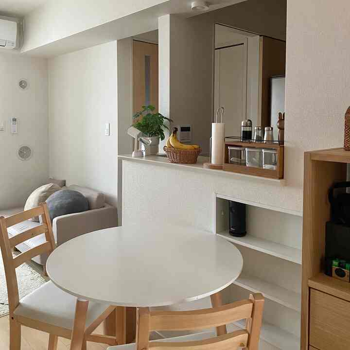 #ナチュラルインテリア #淡色インテリア #無印良品 