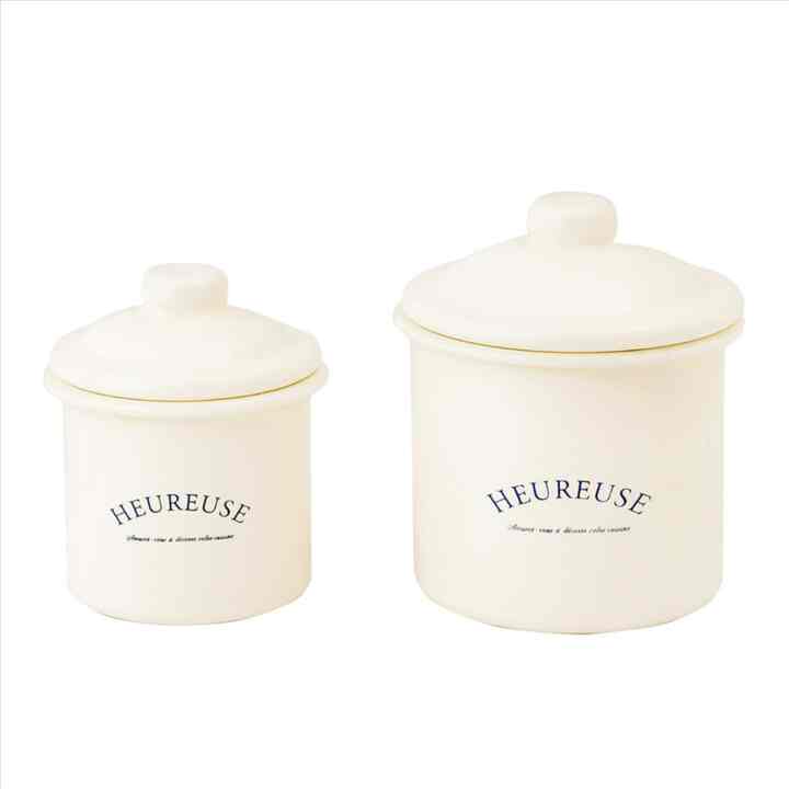 琺瑯キャニスター［2サイズ］