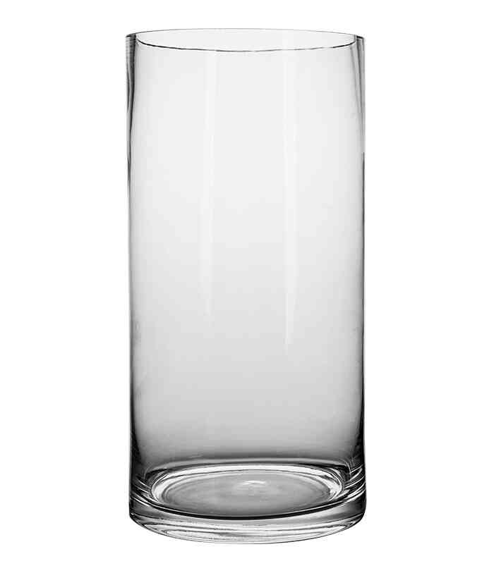 シリンダー 花瓶 ガラス 