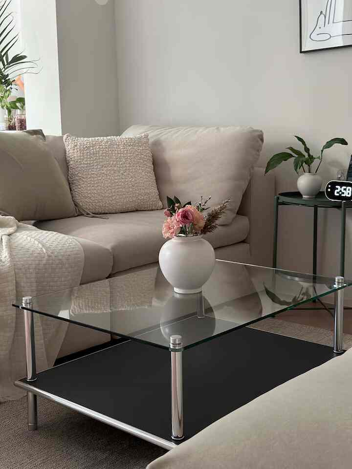 The transformation of the living room is innocent. #LivingRoomMakeover #HomeTransformation #InteriorRenovation