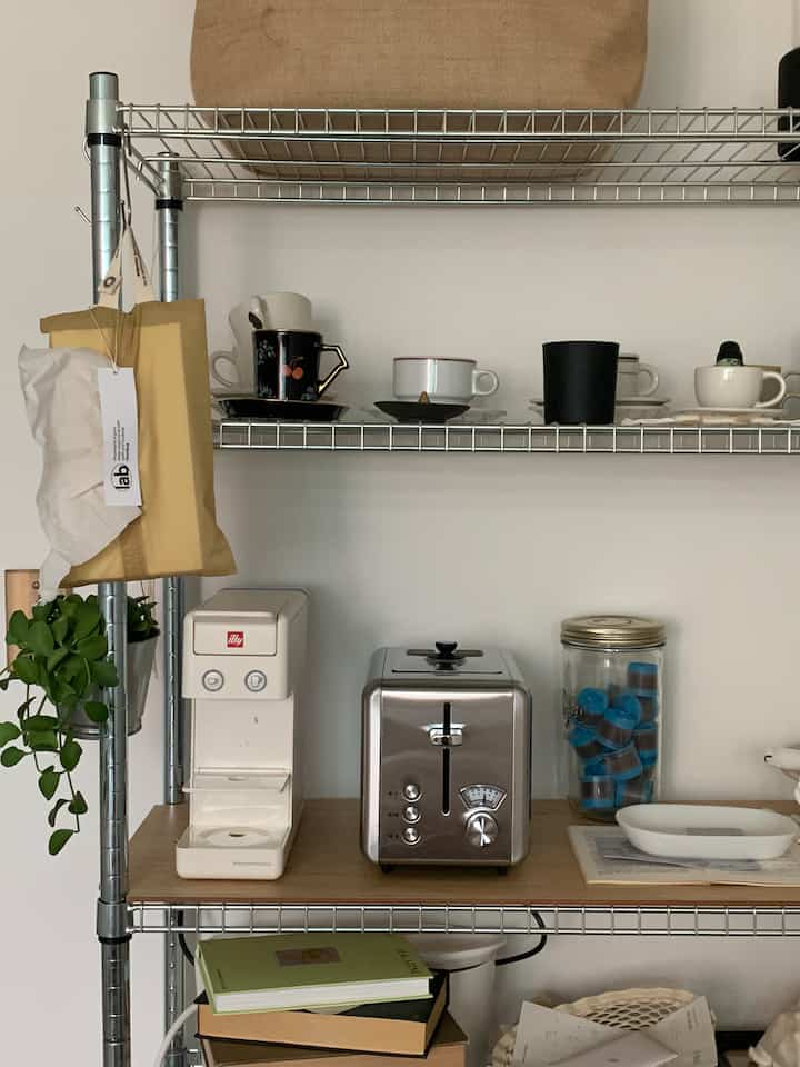 Savoring coffee in the home cafe. #HomeCafe #CoffeeMoments #RelaxAndSip