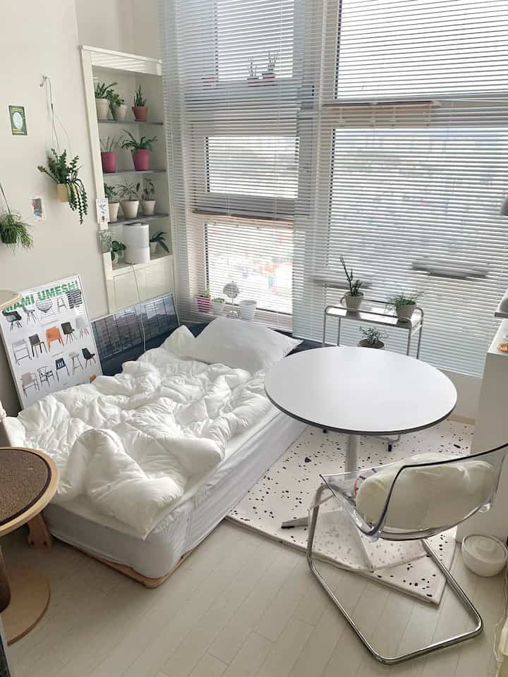 Creating a bright and spacious ambiance with white tones. #WhiteInteriors #BrightSpaces #OpenConcept