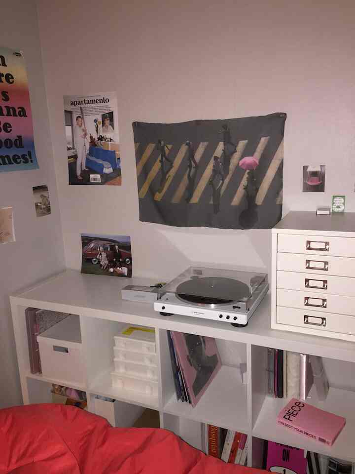 Transforming an ordinary bookshelf with curated items. #DecorUpgrade #PersonalStyle #InteriorDesign