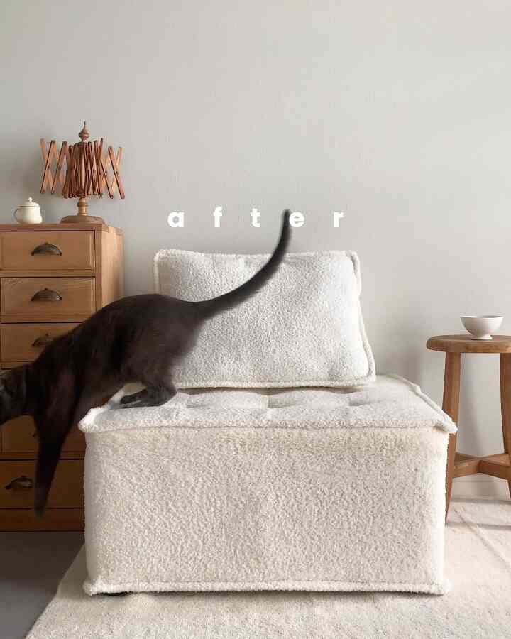 あぐらがかけるの最高◎


#賃貸インテリア #賃貸暮らし #二人暮らし #アンティーク #狭い部屋 #猫とインテリア #猫とアンティーク #1LDK #アンティークモダン #アンティークインテリア #マンション暮らし #cat #韓国インテリア #ブークレ #ソファ #一人暮らし #モジュールソファ