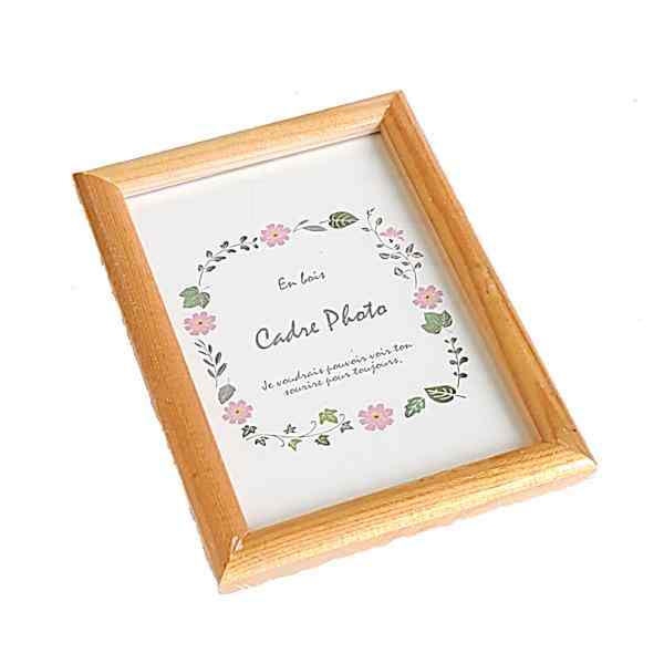 フォトフレーム 木製 L判対応 Sサイズ(10.7×14.6cm)