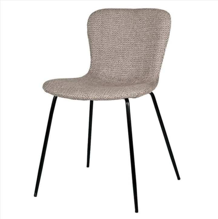 ジップ デザイン チェア ヘリンボーン