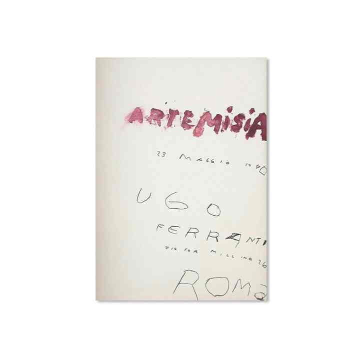 ARTEMISIA PRINT (1980) ポスター